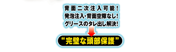 完璧な頭部保護